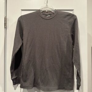Youth Billabong Gray Thermal Long Sleeve shirt
